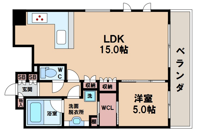 【間取り】 | アークアベニュー天王寺