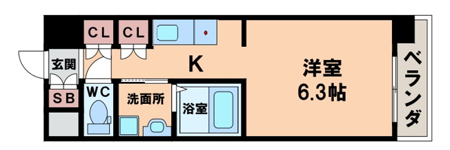 【間取り】 | アークアベニュー天王寺