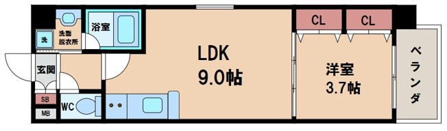 【間取り】 | ラルテ天王寺