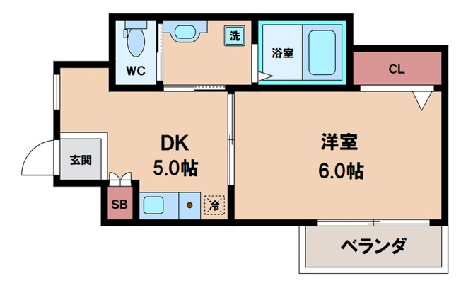 【間取り】 | ラルーチェ逢阪