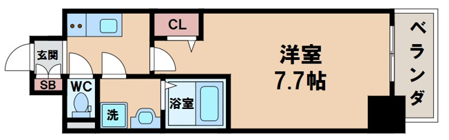 【間取り】 | エスライズ天王寺EAST