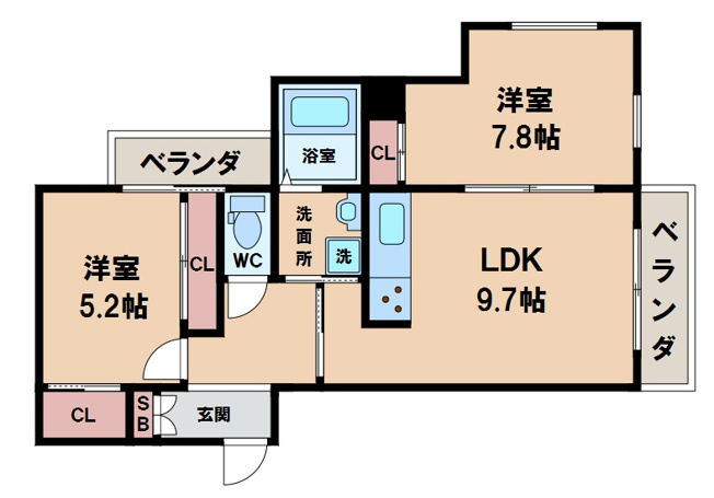 【間取り】 | エスタピア寺田町