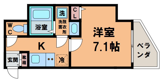 【間取り】 | ラパンジール四天王寺東