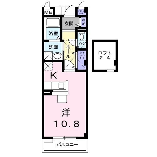 サバ－バンハウスⅡ　　　刈谷市近郊の賃貸はクラスホームの間取り