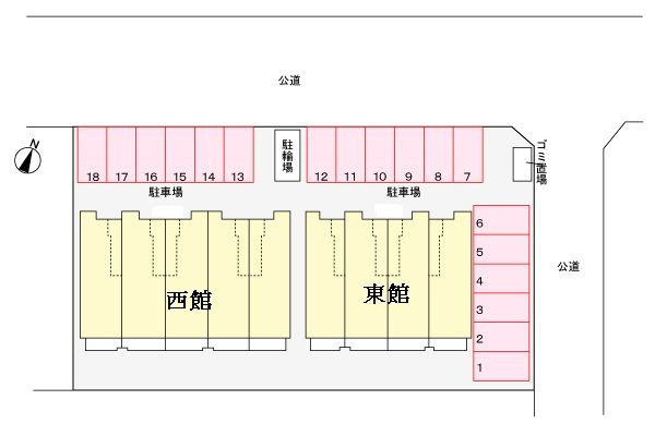 ＤＵＯ　東館　　刈谷市近郊の賃貸ならクラスホーム刈谷の駐車場