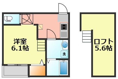 【間取り】 | グランビル上小田井 | グランビル上小田井　西区の物件はなご家おもてなし不動産へ。