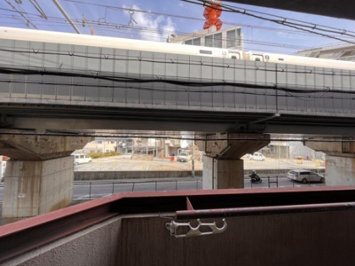 【展望】 | シャトレ下新庄 | バルコニーからの景色です