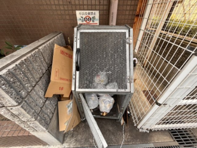 【その他共用部分】 | シャトレ下新庄 | ゴミ置き場です