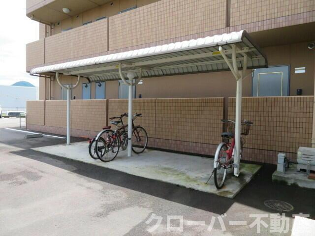 マリベール山北|駐輪場