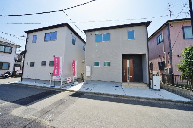 【横浜市旭区中希望が丘241-2全4棟新築戸建て1号棟】★仲介手数料無料★（希望ケ丘小学校・南希望が丘中学校）の外観|建物完成です