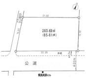 さいたま市中央区上落合　売地の画像