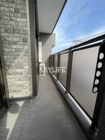 東大阪市角田３丁目の賃貸マンションのバルコニー