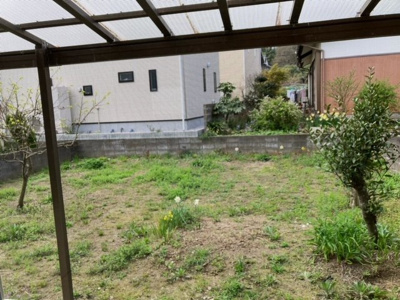 【庭】 | 鳥取市湖山町南３丁目中古戸建て