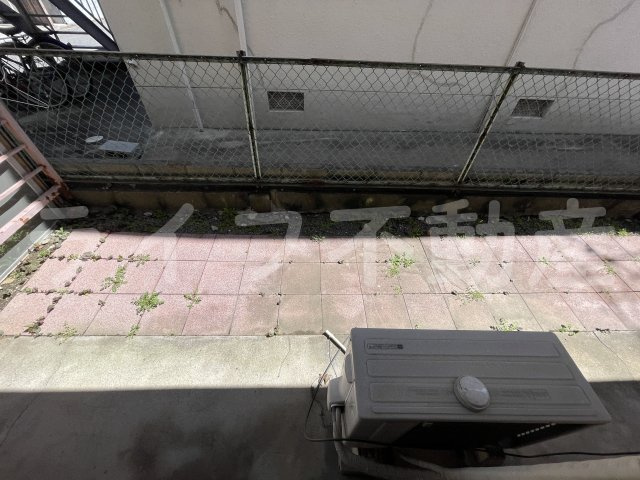 寿マンションのバルコニー|広々としたバルコニーです