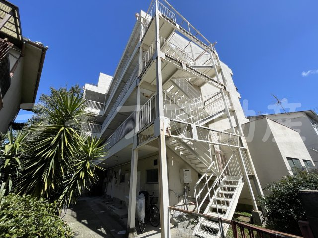 寿マンションの外観|おしゃれな外観です