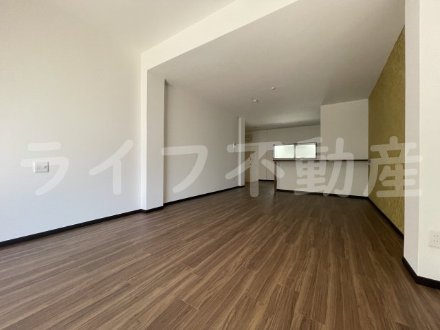 寿マンションの居間・リビング|おしゃれな居間です