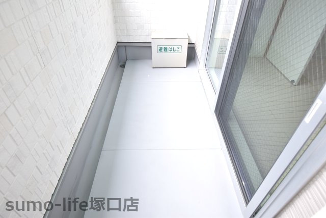 ビオ立花のバルコニー