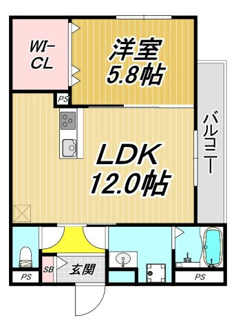 プラザエミネンスの間取り
