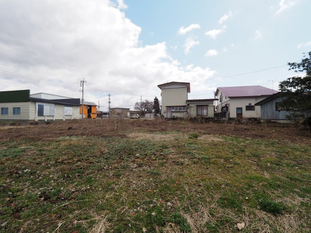 【外観】 | 【建築条件なし】大仙市四ツ屋 国道105号線近く 200坪超の住宅用地、資材置き場用地