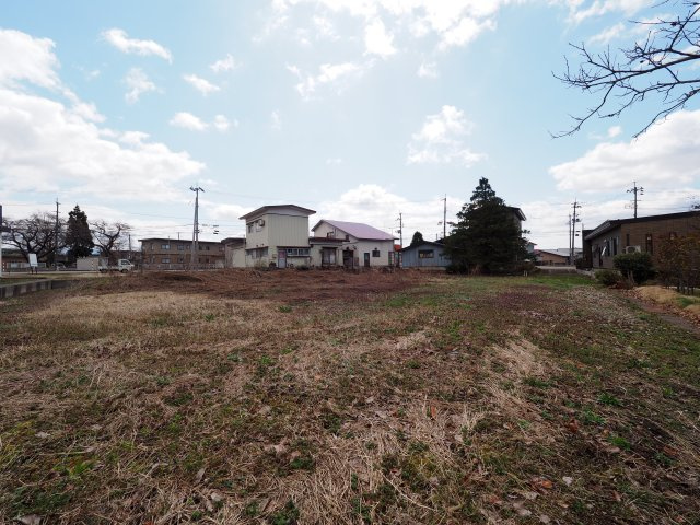 【外観】 | 【建築条件なし】大仙市四ツ屋 国道105号線近く 200坪超の住宅用地、資材置き場用地