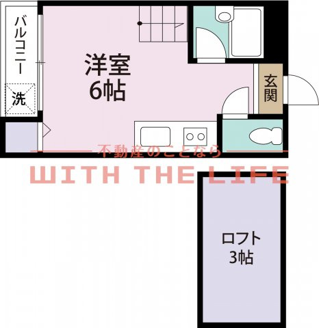 プライマリー合川C棟【キャッシュバック対象物件】の間取り