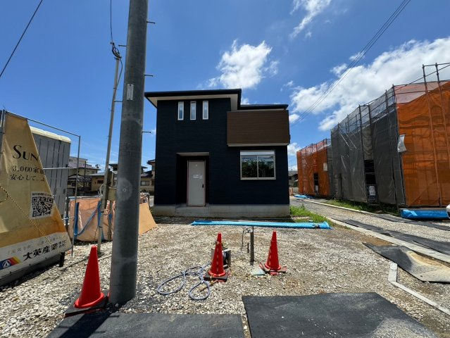 SUNCOURT－サンコート－小倉南区湯川新町1丁目　【小倉南区　新築戸建て】の外観|現地撮影　2024,6,20　SUNCOURT－サンコート－小倉南区湯川新町1丁目　【小倉南区　新築戸建て】
