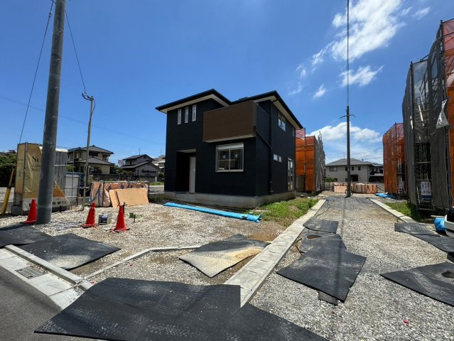 SUNCOURT－サンコート－小倉南区湯川新町1丁目　【小倉南区　新築戸建て】の外観|現地撮影　2024,6,20　SUNCOURT－サンコート－小倉南区湯川新町1丁目　【小倉南区　新築戸建て】