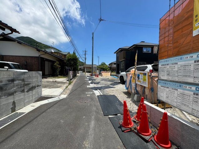 SUNCOURT－サンコート－小倉南区湯川新町1丁目　【小倉南区　新築戸建て】の前面道路含む現地写真|現地撮影　2024,6,20　SUNCOURT－サンコート－小倉南区湯川新町1丁目　【小倉南区　新築戸建て】