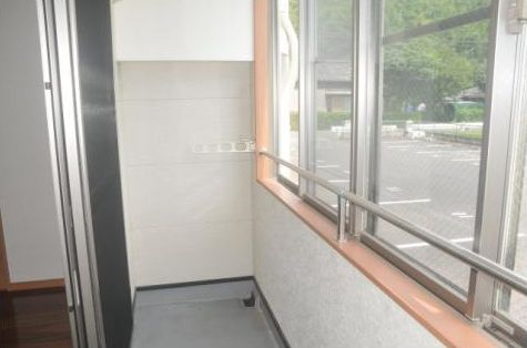 ウィズMⅢのバルコニー