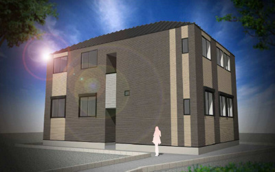 【外観パース】 | ハーモニーテラス堀切Ⅳ