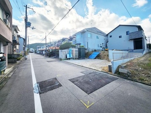 【前面道路含む現地写真】 | K41154-2号地鷹峯