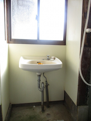 【洗面所】 | 古津貸家(2戸1)