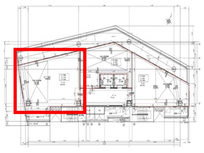 【間取り】 | 本厚木駅徒歩1分 TRUNK本厚木 9階 20.82坪 