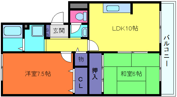 セルビシオ本山の間取り