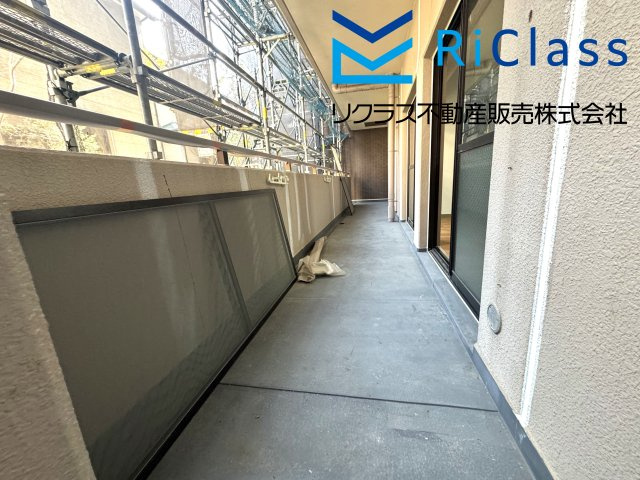 ライオンズマンション須磨妙法寺のバルコニー|落ち着いた時間を過ごせるバルコニーです