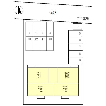【区画図】 | МＮハウス中居