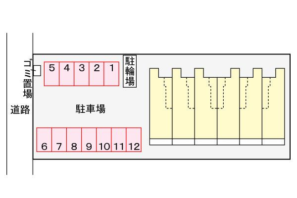 サンリット　　刈谷市の賃貸ならクラスホーム刈谷店の駐車場