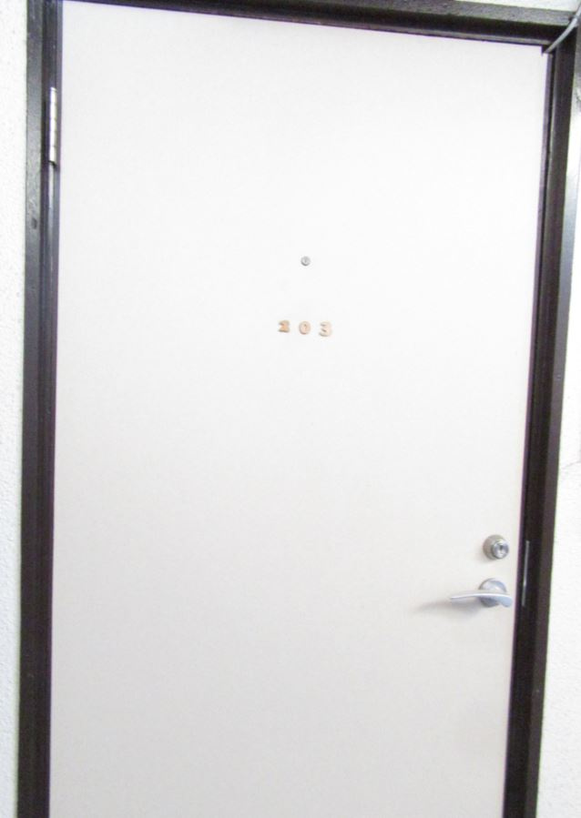 コイデハイツの玄関