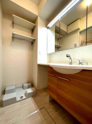 【洗面所】 | Honu・Repos（ホヌ・ルポ）D棟