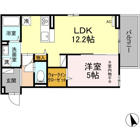 【間取り】 | Ｄ－ＲＯＯＭ清水新居Ⅱ