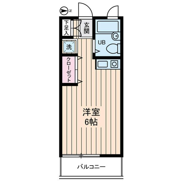 アルス東府中の間取り