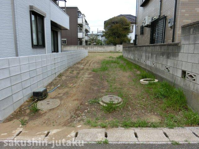 検見川町３丁目　売地の外観|敷地延長部分　幅４ｍ