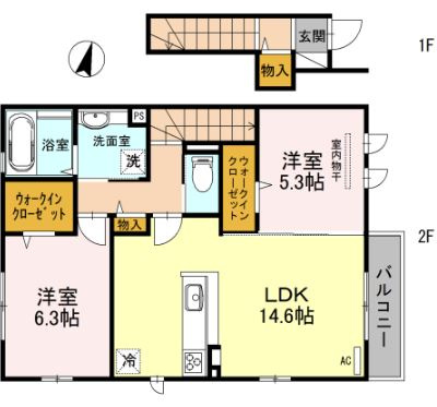 【間取り】 | Palacio大野台