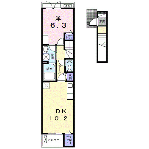 アリアンサ上池の間取り