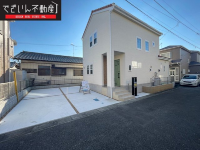 【外観】 | いろどりアイタウン深谷市萱場　新築住宅 | 即引き渡し可能。完成済の住戸で実際の住み心地を体感できます！
現地(2024年11月撮影)