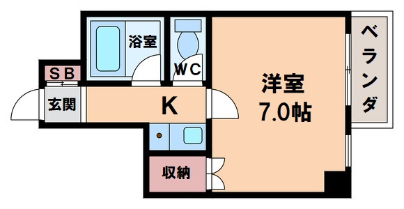 【間取り】 | ジョイフル林寺