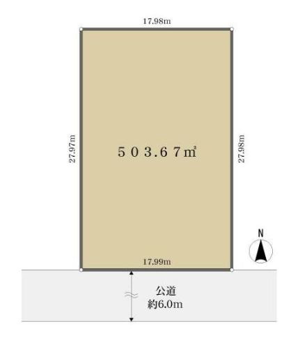 【土地】東松山市元宿2丁目売地の土地図|駅近で綺麗な整形地です！