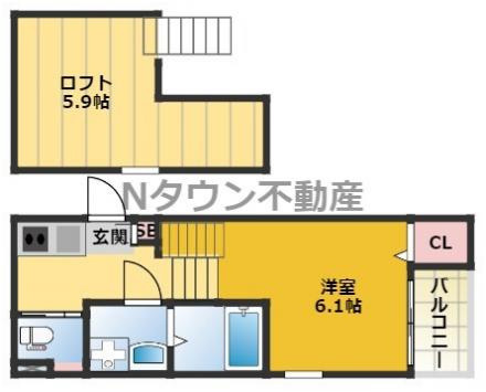 【間取り】 | メイプルスクエア大宮 | 間取りです。