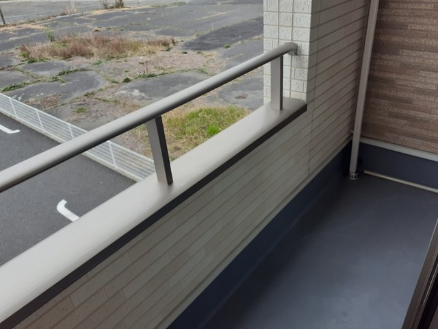 サンヴェール茂原Cのバルコニー