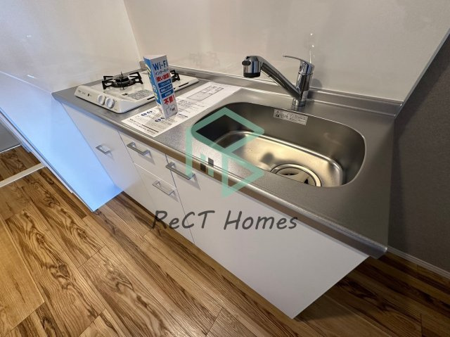 姫路市岡田の賃貸マンションのキッチン